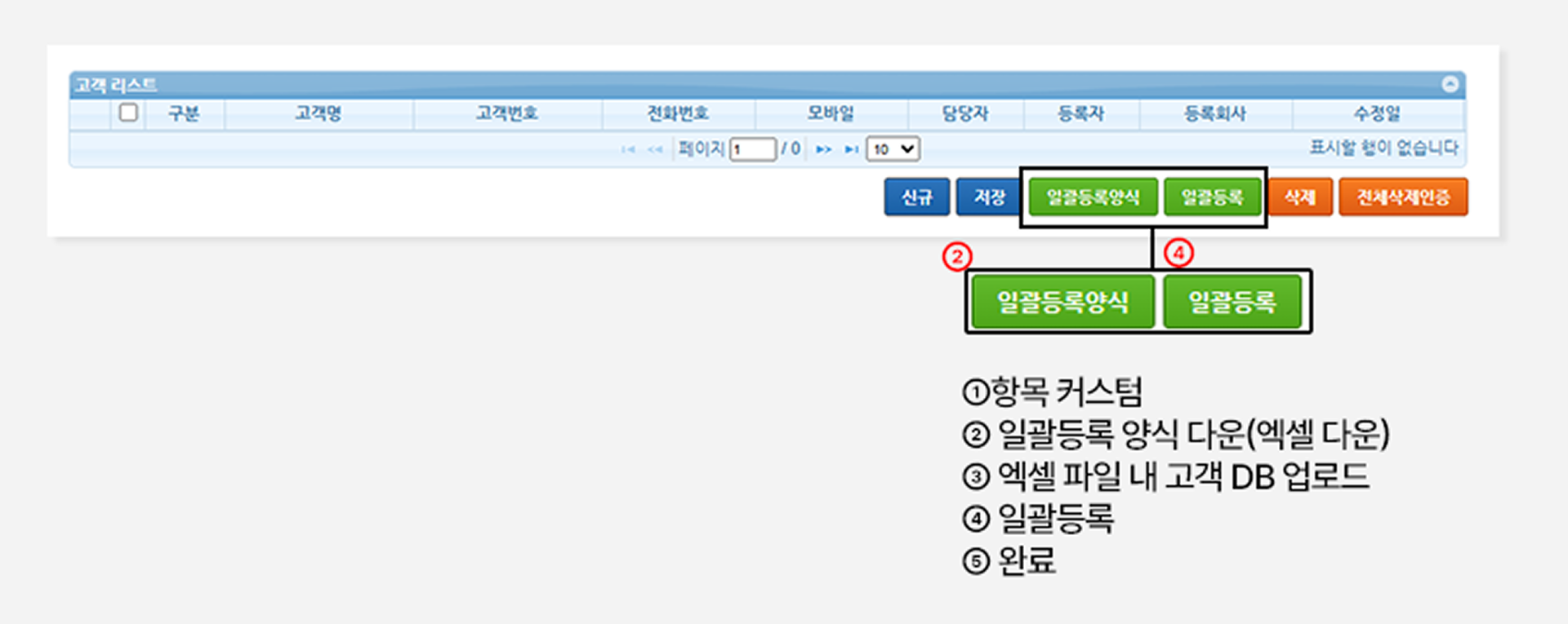 CRM_고객DB 옮기기